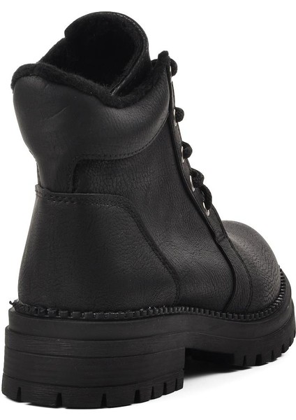 2206 Siyah Cilt Içi Kürklü Kadın Bot fırsatları