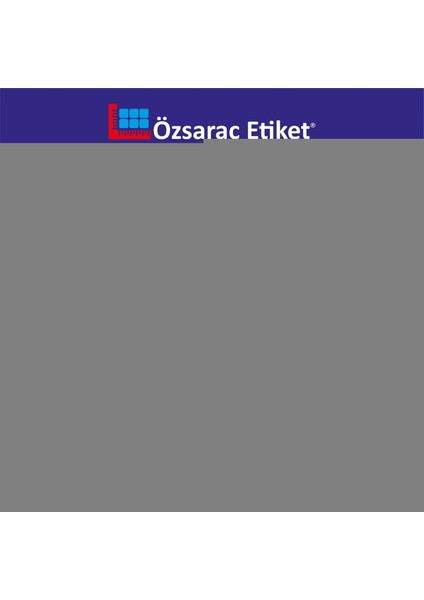 Özsaraç Etiket 60 x 100 Termal 1 Rulo 1000 Adet 1 Rulo 1000 fiyatları