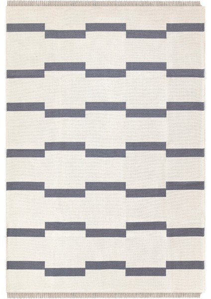 Canvas Rugs Çift Taraflı Makinada Yıkanabilir Modern Desenli Dokuma Kilim