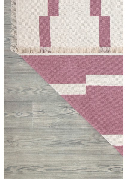 Canvas Rugs Çift Taraflı Makinada Yıkanabilir Modern Desenli Dokuma Kilim