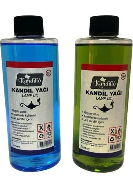 Point Care Kandil Yağı Kokusuz Dumansız Iç Mekan Gaz Lambası Yakıtı 400 ml 2'li Set