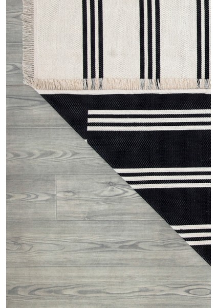 Canvas Rugs Çift Taraflı Makinada Yıkanabilir Modern Desenli Dokuma Kilim