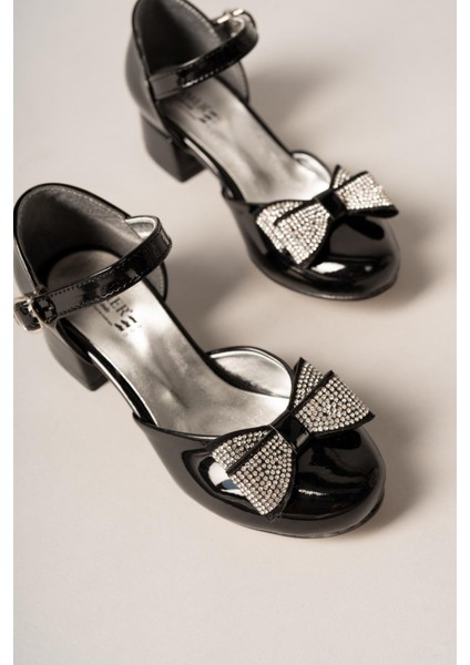 Taşlı Kurdeleli Kız Çocuk Babet modelleri