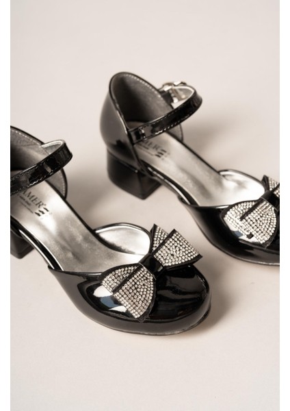 Taşlı Kurdeleli Kız Çocuk Babet fırsatları