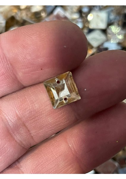 1 cm Gümüş Cam Delikli Giyim Kıyafet Çanta Tasarım Aksesuarı Dikiş 50 gr fiyatları