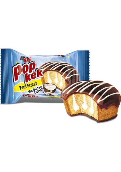 Popkek Hindistan Cevizli 24 x 60 gr