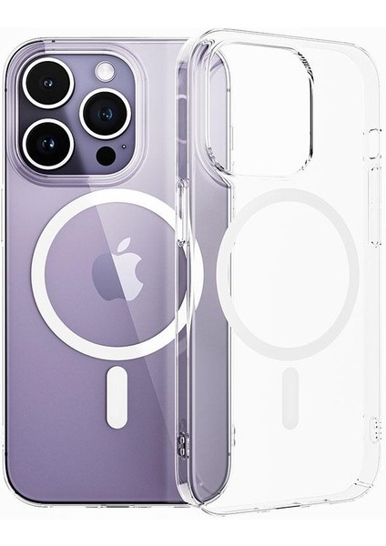 iPhone 11 Uyumlu Kılıf Magsafe Şarj Özellikli Sararmaz Sert Şeffaf Ince Fit Tasarım modelleri