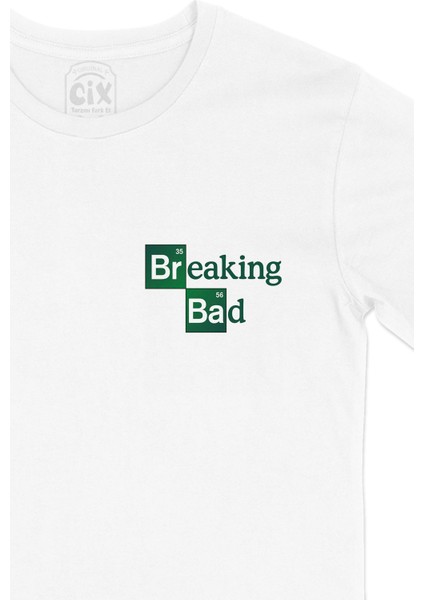 Breaking Bad Cep Logo Tasarımlı Beyaz Tişört fiyatları