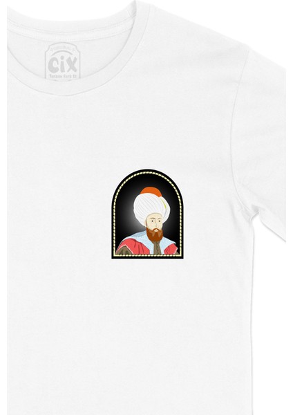 Sultan Murat Cep Logo Tasarımlı Beyaz Tişört fiyatları