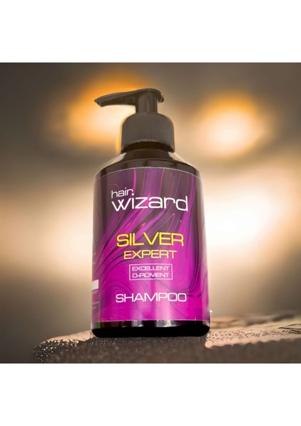 Wizard Silver Expert Pigment Yüksek Performanslı Profesyonel Mor Şampuan 250ML