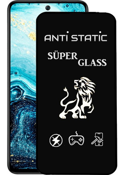General Mobile Gm 21 Pro Tam Kaplayan Anti Statik Dayanıklı Süper Cam Ekran Koruyucu