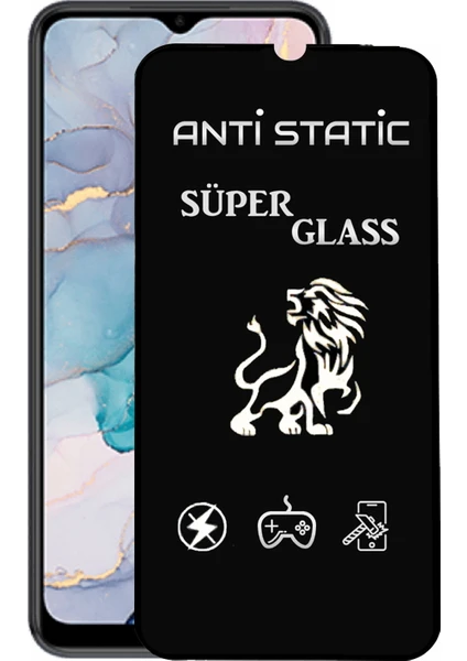 Case World General Mobile Gm 22 Tam Kaplayan Anti Statik Dayanıklı Süper Cam Ekran Koruyucu