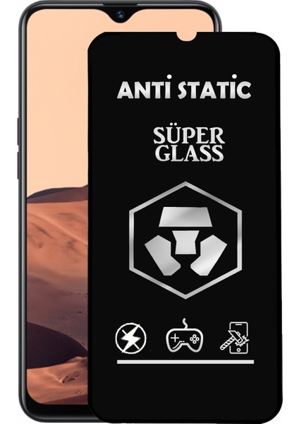 Oppo A5S Tam Kaplayan Anti Statik Dayanıklı Süper Cam Ekran Koruyucu