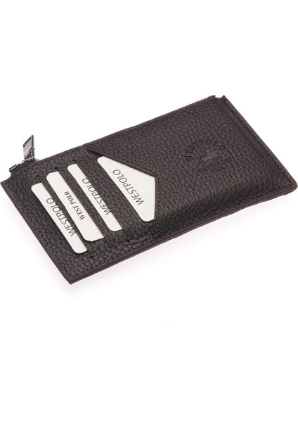 West Polo 1312 Hakiki Deri Kadın Cüzdan Kadın Kartlık