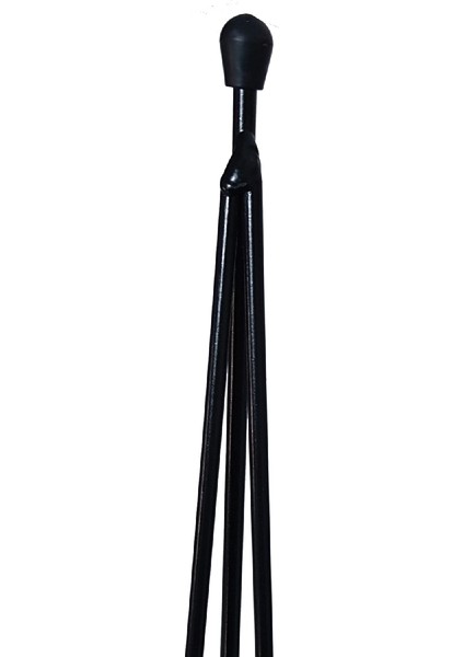 Firkete Tel Sehpa Ayağı Siyah 3 Adet - 54 cm.