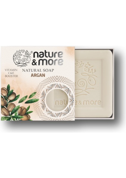 Nature More Argan Sabunu – Cilt Nemlendirici Temizleyici 125 gr