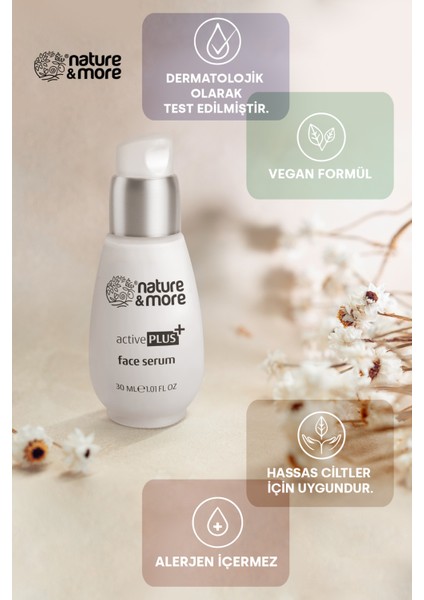 Nature More Günlük Nemlendirici Yüz Bakım Serumu 30 ml