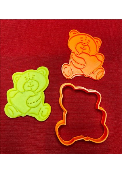 Sevimli Ayı Kurabiye Kalıbı ve Hamur Şekillendirici fiyatları