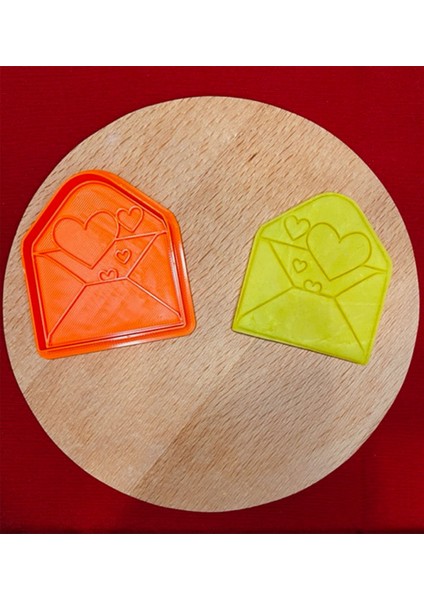 Sevgililer Günü Kalpli Zarf Kurabiye Kalıbı fiyatları