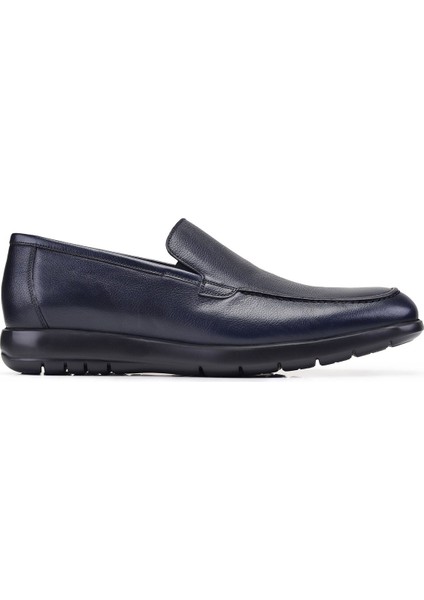 Lacivert Günlük Loafer Erkek Ayakkabı -10921-