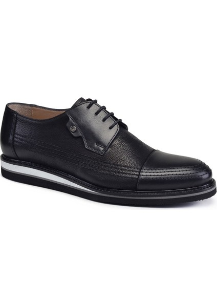 Siyah Günlük Bağcıklı Erkek Ayakkabı -38402- fiyatları