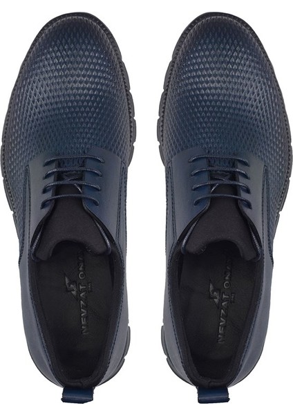 Lacivert Bağcıklı Günlük Erkek Ayakkabı -79211- modelleri