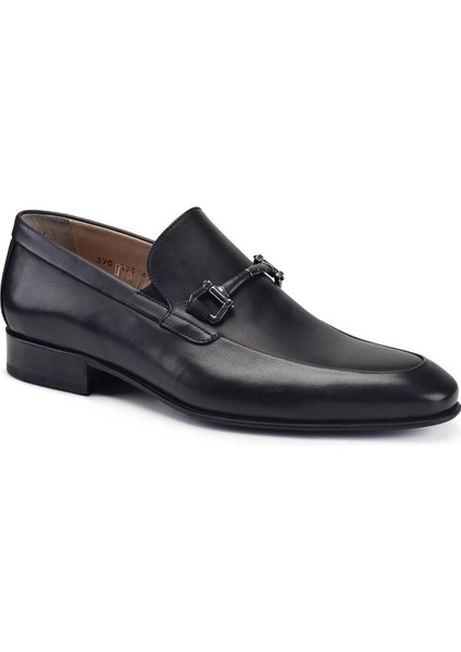Siyah Klasik Loafer Neolit Erkek Ayakkabı -47703-
