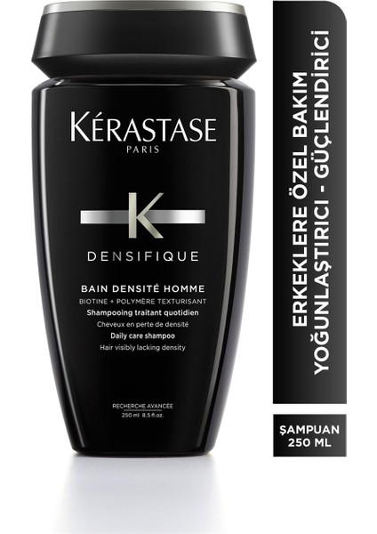 Densifique Bain Densifique Homme Erkekler Için Yoğunluk Kazandıran Şampuan 250ml