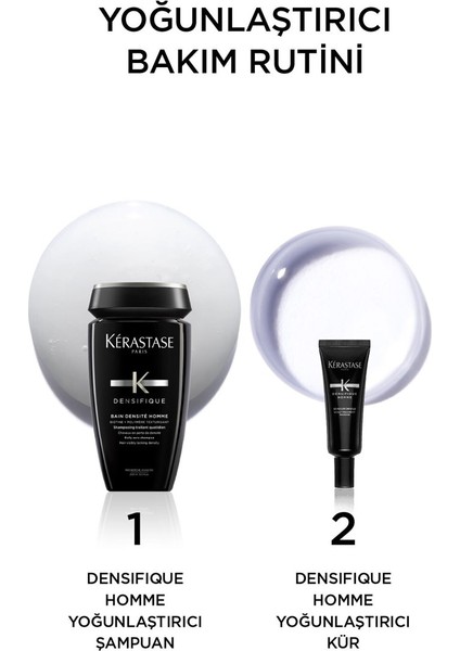 Densifique Bain Densifique Homme Erkekler Için Yoğunluk Kazandıran Şampuan 250ml