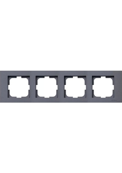 Füme Grano Dörtlü Çerçeve 6 Adet