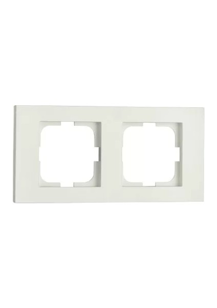 Beyaz Grano İkili Çerçeve 12 Adet