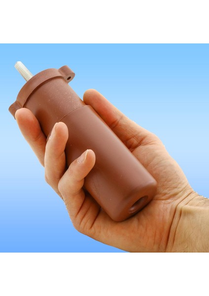 Gizli Mobilya Kanepe Sehpa Koltuk Orta Destek Ayağı Ayarlanabilir 9.5 cm Kahverengi Baza Ayak