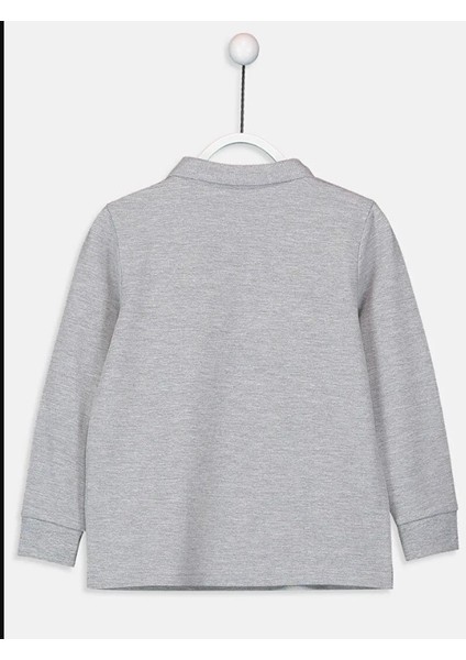 Unisex Penye Polo Yaka Okul Tişörtü