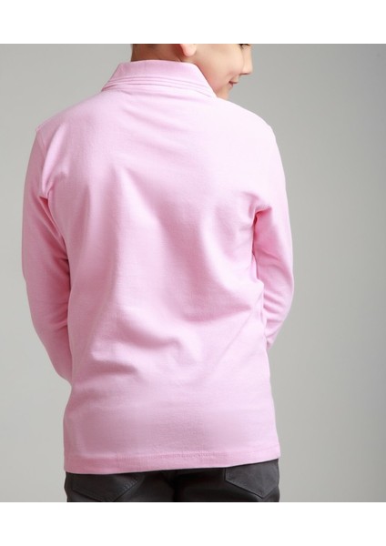 Unisex Penye Polo Yaka Okul Tişörtü fiyatları