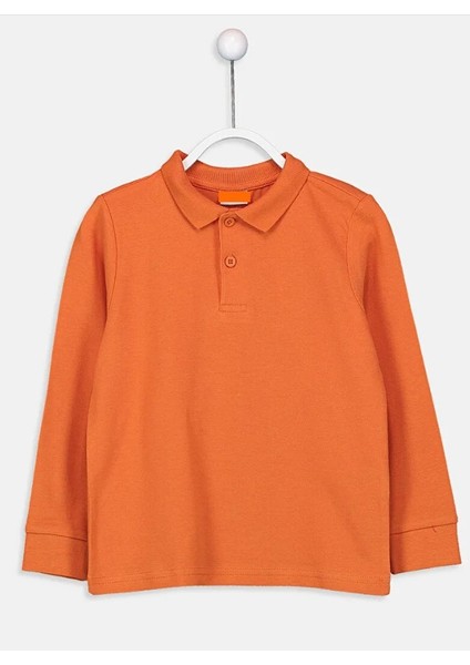 Unisex Penye Polo Yaka Okul Tişörtü