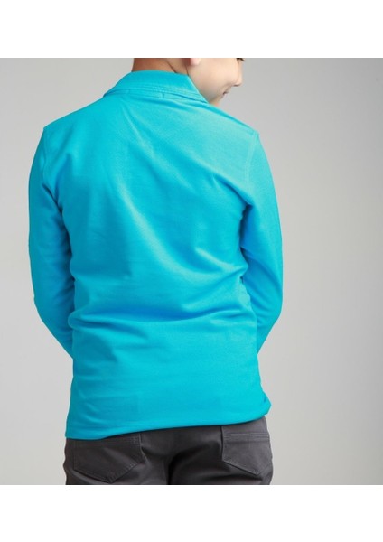 Unisex Penye Polo Yaka Okul Tişörtü fiyatları