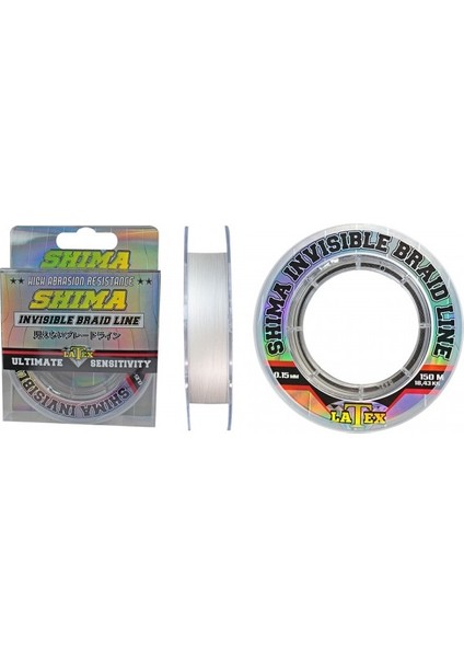 Misina Latex Shima Görünmez Ip Misina 150 Mt. - 0.12MM