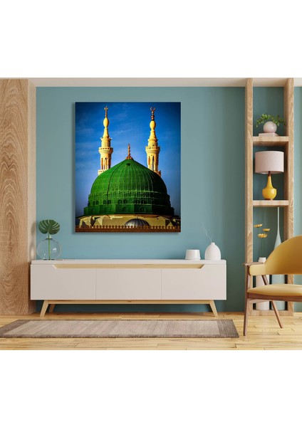 Yeşil Kubbe Kanvas Tablo fiyatları
