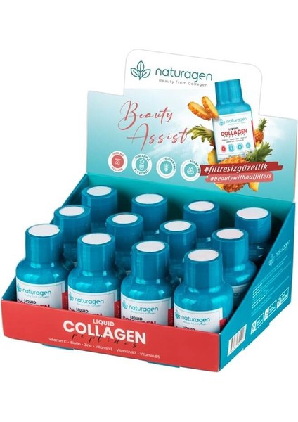 Ananas Aromalı Likit Collagen Shot 60 ml
