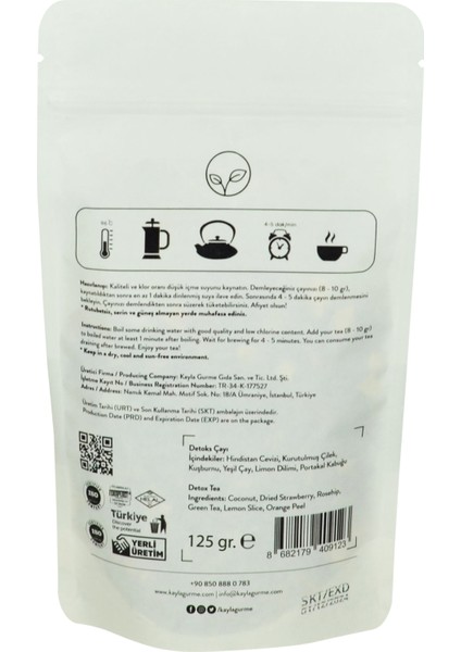 Detoks Çayı 125 gr