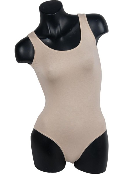 Ladon 2 Adet Viskon Penye Geniş Askılı Agraflı Body 201