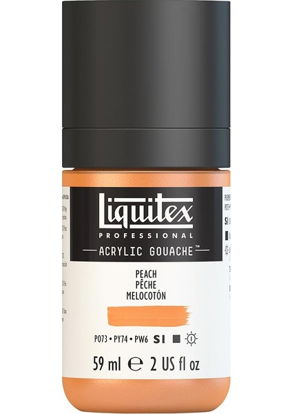 Professional Akrilik Guaj Boya 59ML Peach 259 S1