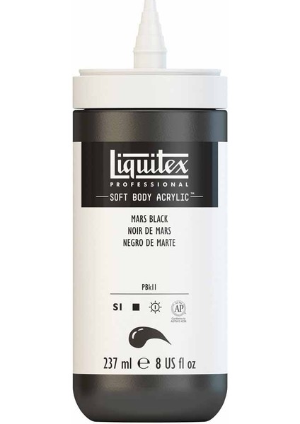 Professional Soft Body Akrilik Boya 237ML Mars Black 276 S1 fırsatları