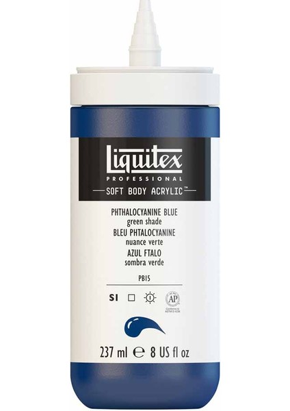 Professional Soft Body Akrilik Boya 237ML Phthalocyanine Blue Green Shade 316 S1 fırsatları