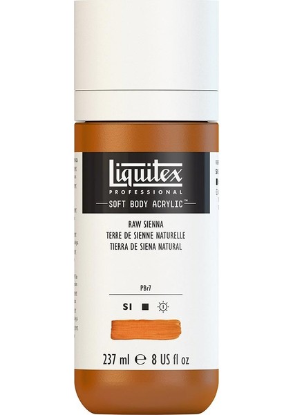 Professional Soft Body Akrilik Boya 237ML Raw Sienna 330 S1
