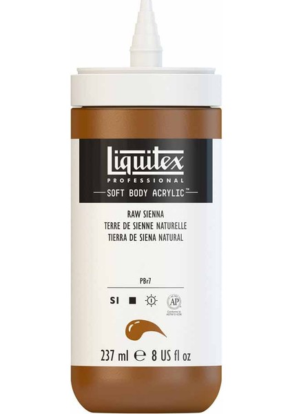 Professional Soft Body Akrilik Boya 237ML Raw Sienna 330 S1 fırsatları