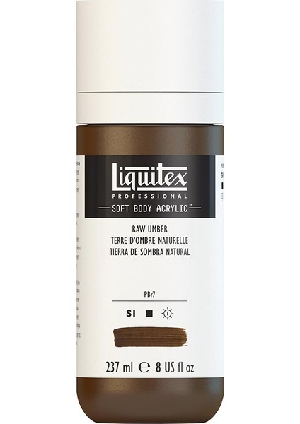 Professional Soft Body Akrilik Boya 237ML Raw Umber 331 S1
