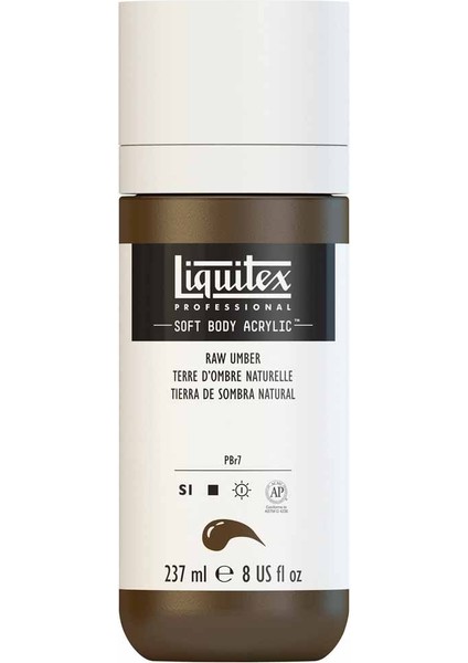 Professional Soft Body Akrilik Boya 237ML Raw Umber 331 S1 modelleri
