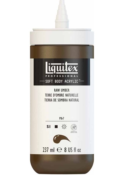 Professional Soft Body Akrilik Boya 237ML Raw Umber 331 S1 fırsatları