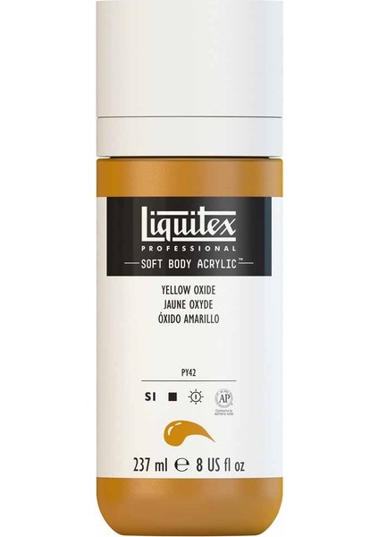 Professional Soft Body Akrilik Boya 237ML Yellow Oxide 416 S1 modelleri